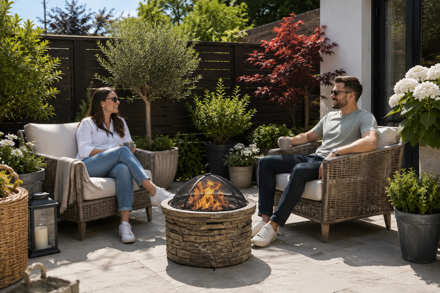 Best Fire Pits for Small Gardens in the UK