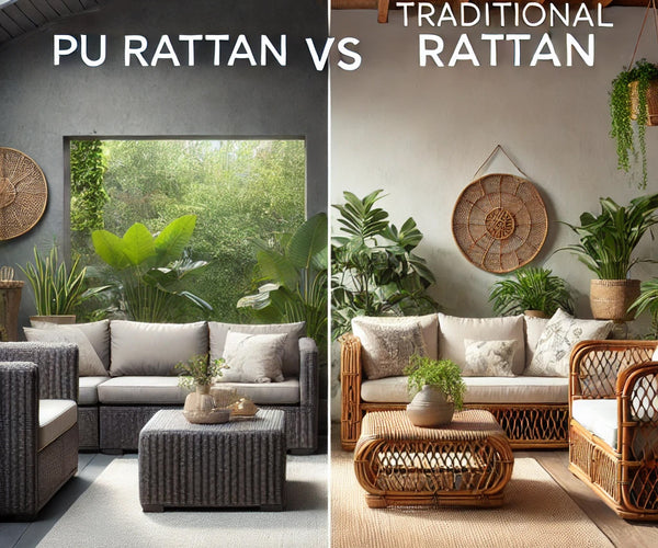 PU Rattan vs. Natural Rattan: Which One Should You Choose? – Luxural
