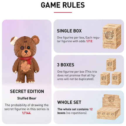 Pop Mart HIRONO - Shelter Series Figures 3 Blind Boxes Articulated Character Collectible Toy Art Action Figure - 100% Genuine Money Back Guarantee