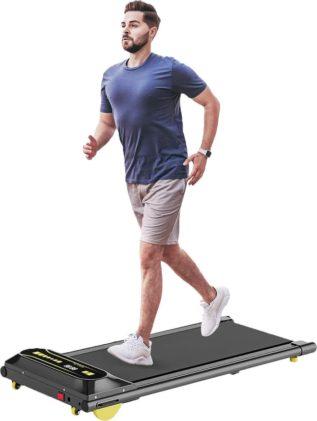 Strongology EVOLUTION Quiet 2.0HP Adjustable Speed 1-6km/h Slim LED Treadmill - Grade A