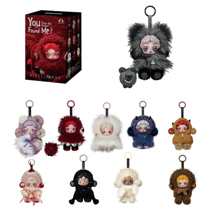 Pop Mart SKULLPANDA - You Found Me Series, Blind Box Figurine, Random Design Action Figures Collectible Toys - 100% Genuine with Money Back Guarantee