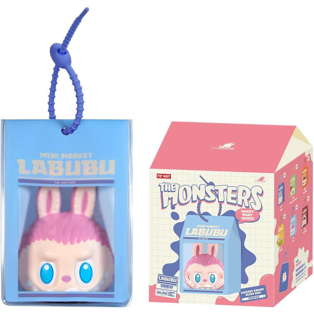 Pop Mart THE MONSTERS Wacky Mart Squishy Charm Series Blind Box Random Design Action Figures Collectible Toys - 100% Genuine Money Back Guarantee