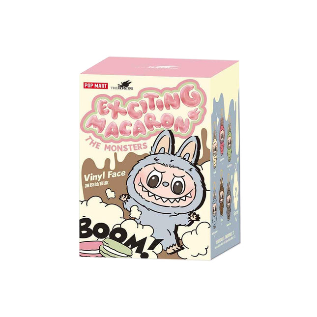 Pop Mart THE MONSTERS - Exciting Macaron Series Single Blind Box Labubu Designer Vinyl Face Blind Box - Damaged Box  - 100% genuine with Money Back Guarantee - Grade A
