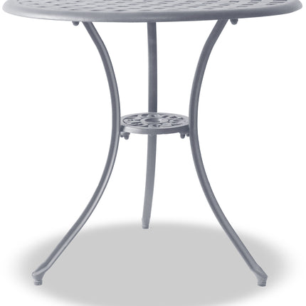 Centurion Supports OSHOWA Garden and Patio Grey Cast Aluminium Bistro Table