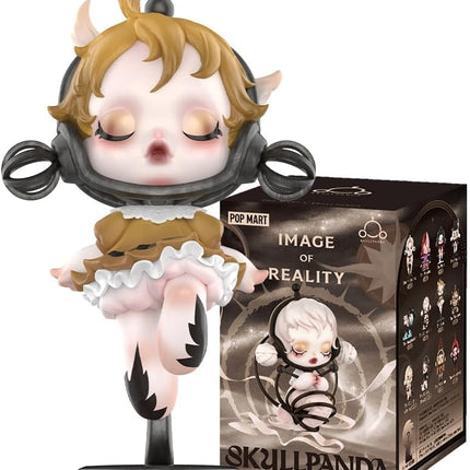 Pop Mart SKULLPANDA - Image Of Reality Series, Blind Box Figurine, Random Design Action Figures Collectible Toys - 100% Genuine with Money Back Guarantee