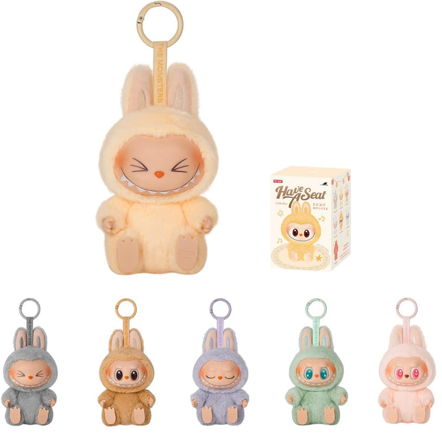 Pop Mart THE MONSTERS - Have a Seat Series Whole Set (6 Boxes) | Labubu Designer Vinyl Face Blind Box Collectible Toys - 100% genuine with Money Back Guarantee