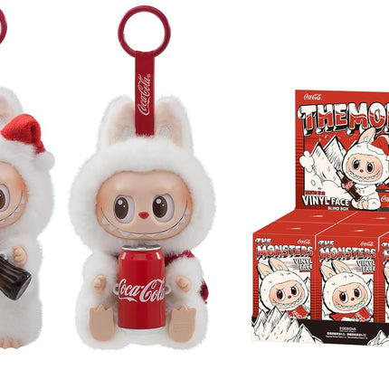 Pop Mart Labubu THE MONSTERS Coca-Cola Vinyl Face Blind Box Whole Set (6 Boxes) -  Limited Edition Collectable Figures