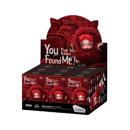 Pop Mart SKULLPANDA - You Found Me Series, Whole Set Blind Box Figurine, Random Design Action Figures Collectible Toys - 100% Genuine Money Back Guarantee