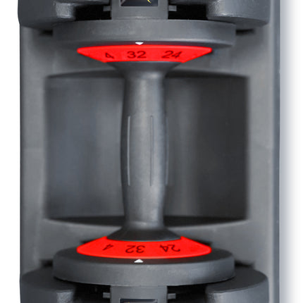 Strongology Tundra 32 Home Fitness Adjustable Smart Dumbbell from 4kg to 32kg Training Weights Single