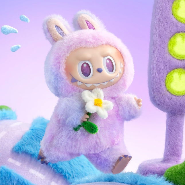 Pop Mart THE MONSTERS Big into Energy Series - Vinyl Plush Pendant, Labubu 1 Blind Box Collectible Toy - New with Damaged Box - 100% genuine with Money Back Guarantee - Grade A