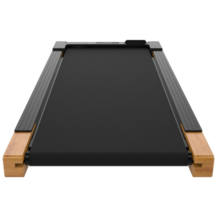 Strongology INCLINO 5° Incline Light Walnut Wood Finish Home and Office Quiet 2.0HP Adjustable Speed 1-6km/h Bluetooth  LED Display Treadmill - Fully Assembled