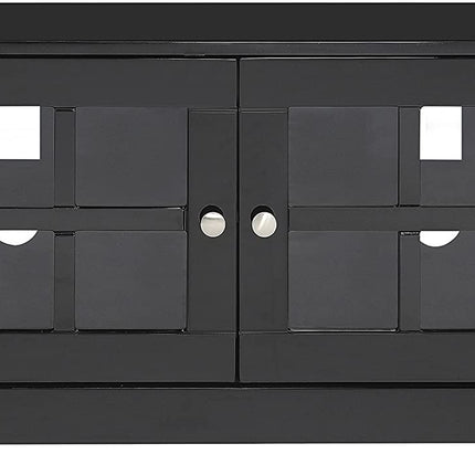 MDA Designs HAMILTON Black Traditional TV Cabinet for Flat Screens up to 55"