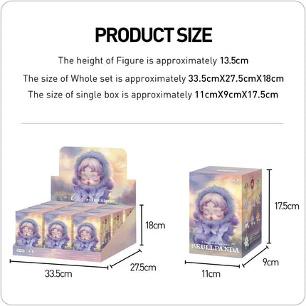 Pop Mart SKULLPANDA - L'impressionnisme Series, Blind Box Figurine, Random Design Action Figures Collectible Toys - 100% Genuine with Money Back Guarantee