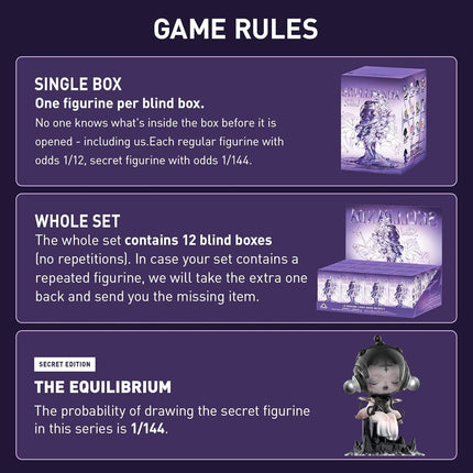 Pop Mart SKULLPANDA - The Sound Series, Single Blind Box Figurine, Random Design Action Figures Collectible Toys - 100% Genuine with Money Back Guarantee