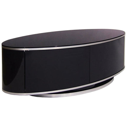 MDA Designs Luna Beam Thru Remote Friendy up to 50" LED/LCD/Plasma Gloss Black Luxury TV Cabinet Stand