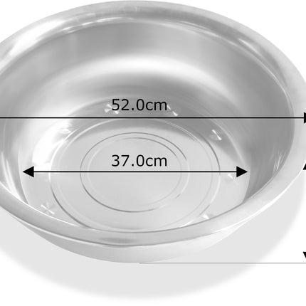 Centurion Supports Fireology Collection Handy Sturdy Stainless Steel Ice Bucket Bowl - For Use with All Fireology Fire Pit Stands