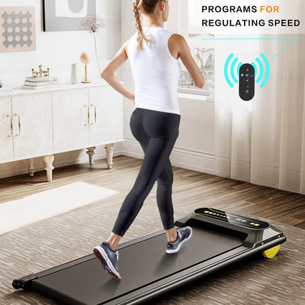Strongology EVOLUTION Quiet 2.0HP Adjustable Speed 1-6km/h Slim LED Treadmill - Grade A
