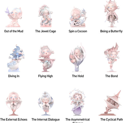 Pop Mart SKULLPANDA - The Paradox Series, Blind Box Figurine, Random Design Action Figures Collectible Toys - 100% Genuine with Money Back Guarantee