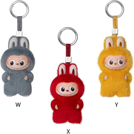 Pop Mart THE MONSTERS Pin for Love Series - Vinyl Plush Labubu Pendant (N-Z) - Box Set of 14 Collectable Toys