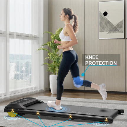 Strongology EVOLUTION Quiet 2.0HP Adjustable Speed 1-6km/h Slim LED Treadmill - Grade A