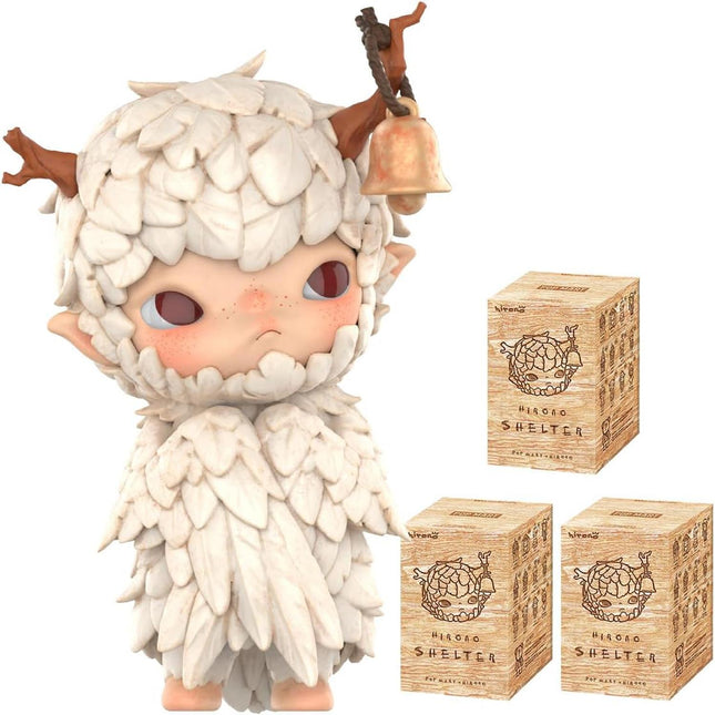 Pop Mart HIRONO - Shelter Series Figures 3 Blind Boxes Articulated Character Collectible Toy Art Action Figure - 100% Genuine Money Back Guarantee