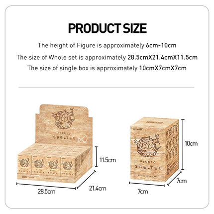 Pop Mart HIRONO - Shelter Series Figures 1 Blind Box Articulated Character Collectible Toy Art Action Figure - 100% Genuine Money Back Guarantee