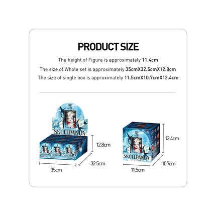 Pop Mart SKULLPANDA - Mirage Series, Blind Box Figurine, Random Design Action Figures Collectible Toys - 100% Genuine Money Back Guarantee