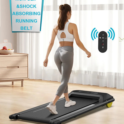 Strongology EVOLUTION Quiet 2.0HP Adjustable Speed 1-6km/h Slim LED Treadmill - Grade A