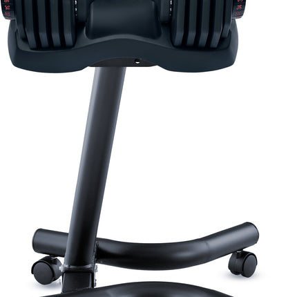 Strongology 40kg Adjustable Dumbbell Pair with Free Durable Steel Adjustable 40kg Dumbbell Floor Stand