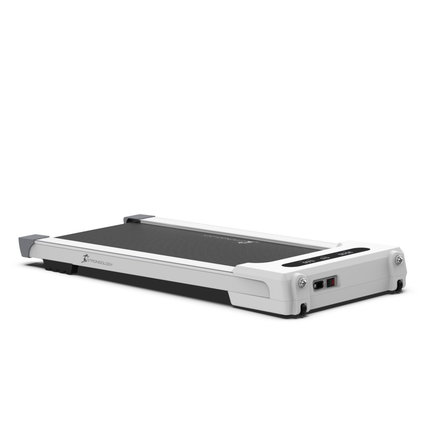Strongology MOTIONIC WHITE Home and Office Ultra Quiet Adjustable Speed 1-8km/h Slimline 2.5HP Bluetooth Treadmill with LED Display - Fully Assembled