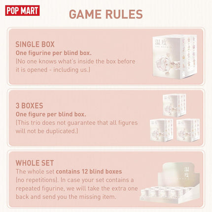 Pop Mart SKULLPANDA - The Warmth Series, Blind Box Figurine, Random Design Action Figures Collectible Toys - 100% Genuine Money Back Guarantee