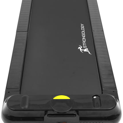 Strongology Home & Office Ultra Quiet Adjustable Speed COMPATTO Foldable Treadmill with LED Display-Fully Assembled