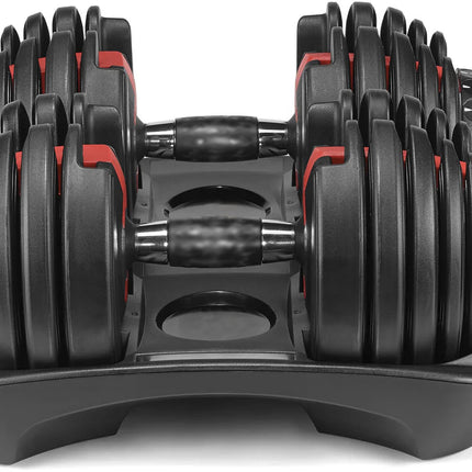 Strongology Home Fitness Pair Adjustable Smart Dumbbell from 2.5kg up to 24kg Training Weights