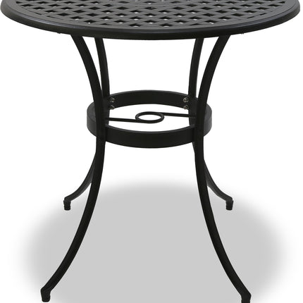 Centurion Supports PREGO Garden and Patio Black Cast Aluminium Bistro Table