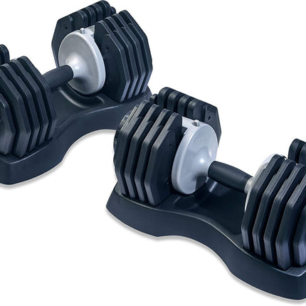 Strongology Urban25 Home Fitness Adjustable Smart Dumbbells from 2.5kg up to 25kg Training Weights