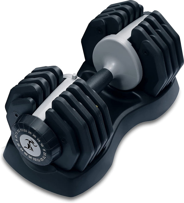 Strongology Urban25 Home Fitness Adjustable Smart Dumbbell from 2.5kg up to 25kg Training Weights