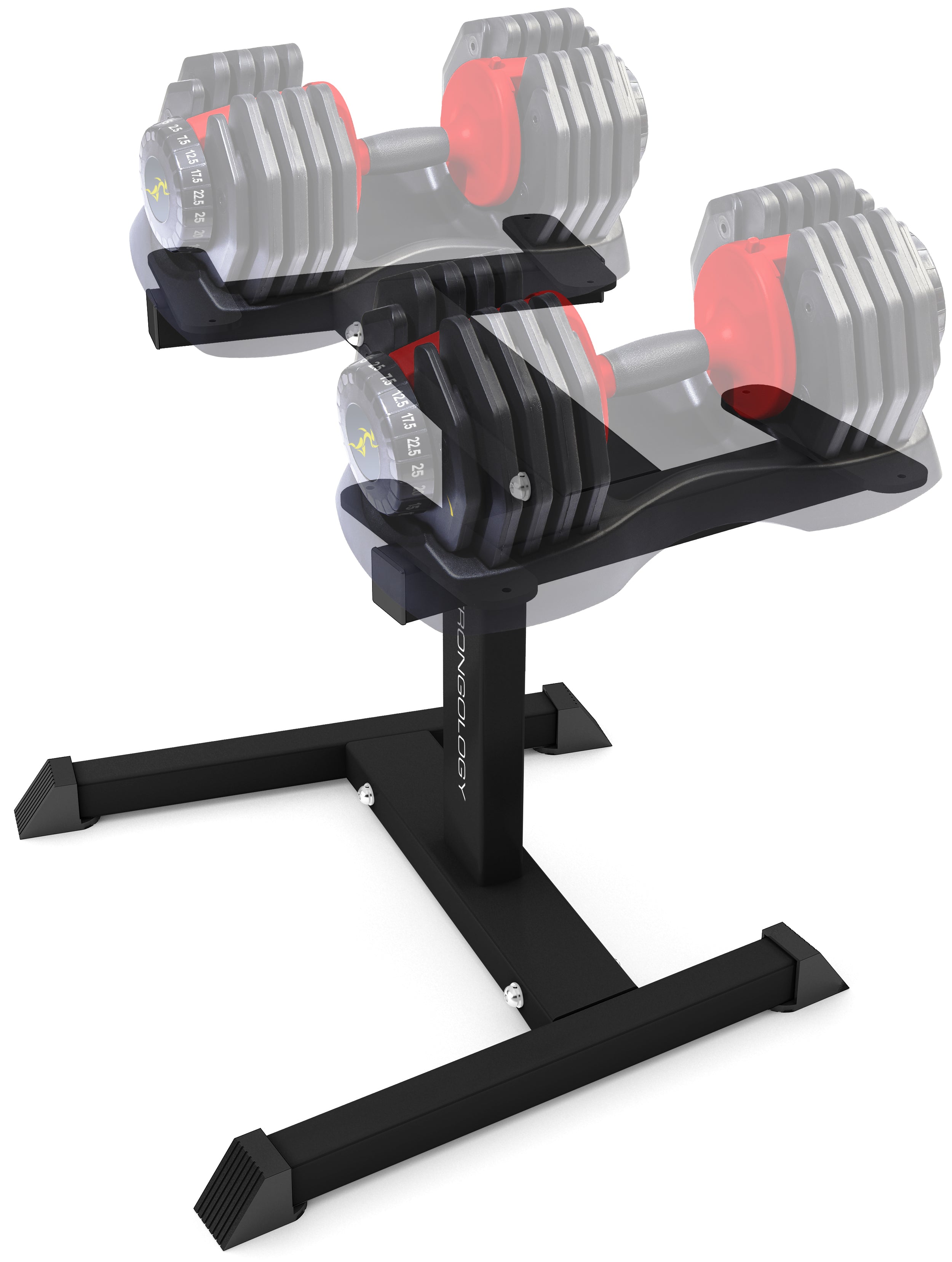 Strongology Heavy Duty Steel upto 45kg Dumbbell Floor Stand