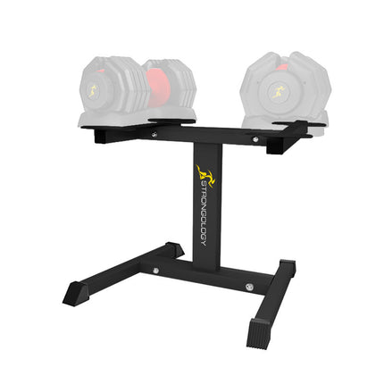 Strongology Durable Steel Floor Stand for Urban Adjustable Dumbbells, Space Saver Adjustable Weights Rack