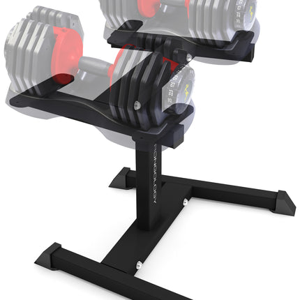 Strongology Durable Steel Floor Stand for Urban Adjustable Dumbbells, Space Saver Adjustable Weights Rack